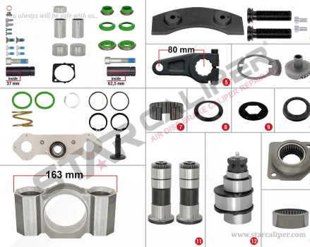 DX 195 Repair Set (Left)