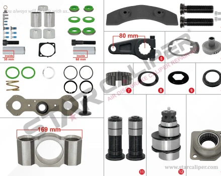DX 225 Repair Set (Left)