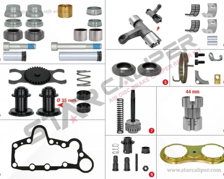 463/464 Man Set (Left - New Model)