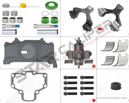 SAF Axle Set (Right)