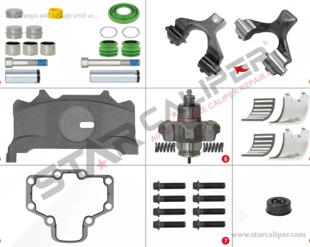 SAF Axle Set (Left)