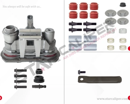 SERIN-SERTEL Trailer Axle Repair Set