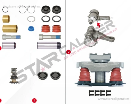 Caliper Repair Set (without Pin)