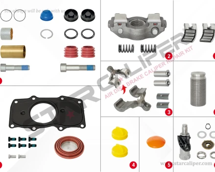 Caliper Repair Set (Left)