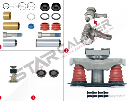 Caliper Repair Set (without Pin)