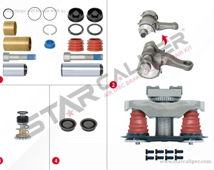 Caliper Repair Set (with Pin)