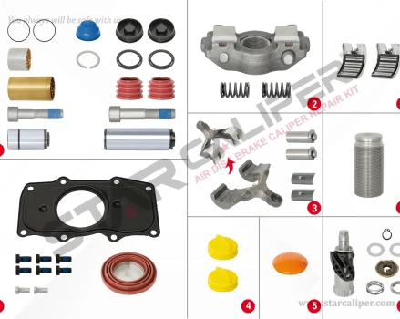 Caliper Repair Set (Left)