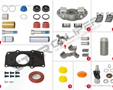 Caliper Repair Set (Left)