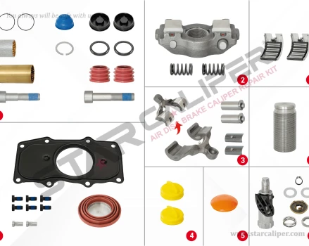 Caliper Repair Set (Right) 
