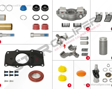 Caliper Repair Set (Left)