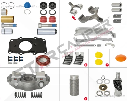 Caliper Complete Repair Set ( Left )