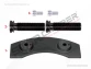 Caliper Push Plate Repair Kit (Left)
