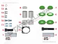 Caliper Overhaul Repair Kit