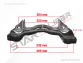 Caliper Carrier ( Elsa225 - 22.5 - Right )