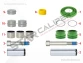 Caliper Guides & Seals Repair Kit