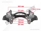 Caliper Carrier ( Pan19-1 Schmitz - 19.5 Right )