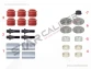 Caliper Guides & Seals Repair Kit
