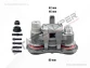 Caliper Mechanism, Piston & Cover Set