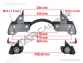 Modul X Gen 2 Trailer Axle 22,5 Inch (Left-Right)